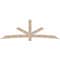 Ekena Millwork Alberta Smooth Timber Gable Bracket, Douglas Fir, 108"W x 36"H x 1 1/2"D x 5 1/2"F, 8/12 Pitch GBW108X36X0206ALB00SDF - alternate 1